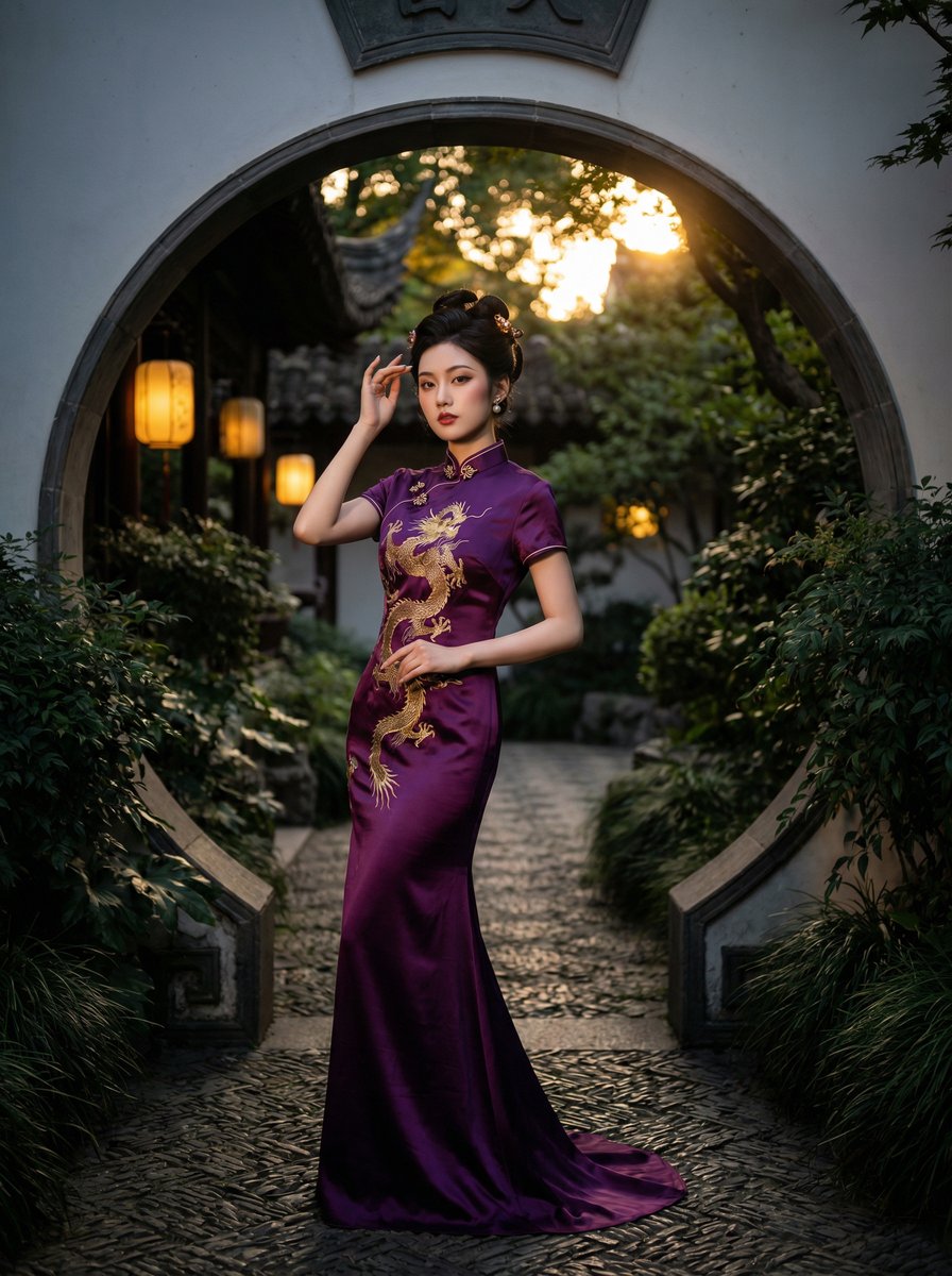 抖阴国风旗袍视频拍摄